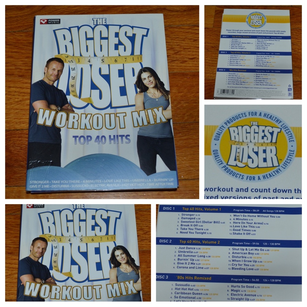 The Biggest Loser workout mix 3 CD set